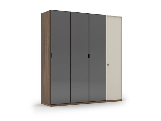 Armario moderno para dormitorio, armario de madera con diseño de muebles nuevos.