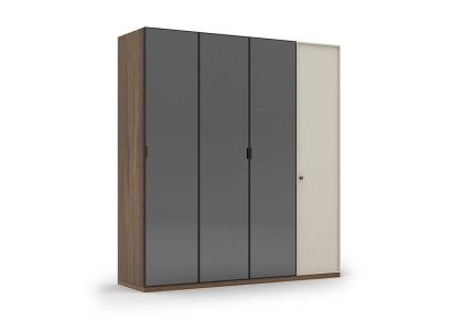 Armario moderno para dormitorio, armario de madera con diseño de muebles nuevos.