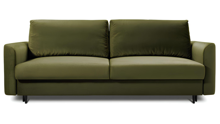 Sofá de 3+3 plazas con función de cama Diseño Tela Rosa
