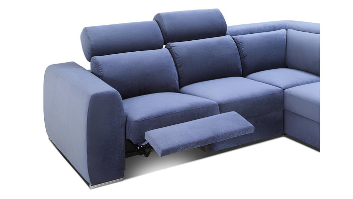 Moderna sofá de esquina en forma de U