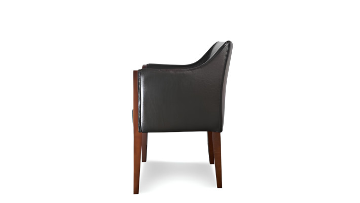 Sillón de diseño con cojín de relajación 1 plaza 100% cuero italiano nuevo