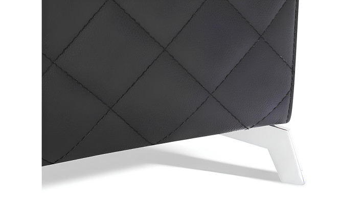 Sillón de diseño tapizado Relex 100% cuero italiano lounge 1 plaza