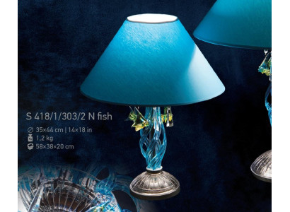 Lámpara de mesa clásica Bohemia