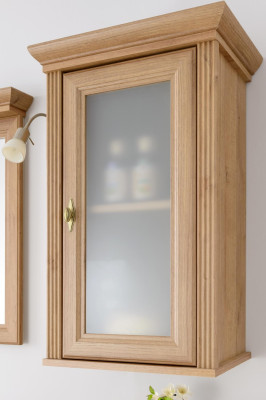 Juego de 5 muebles de baño de estilo rústico