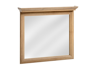 Espejo de baño montado en la pared en madera 85x76cm con marco