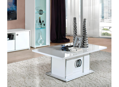 Mesa de café de diseño en madera para salón nuevo