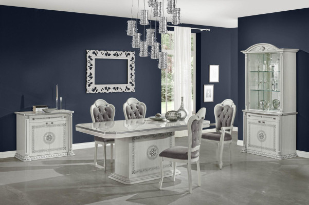 Vitrina blanca mueble de lujo en vidrio armario armarios diseño nuevo