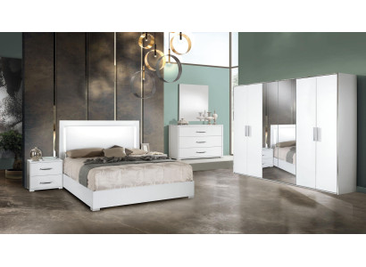 Armario moderno de 6 puertas diseño madera Italia nuevo