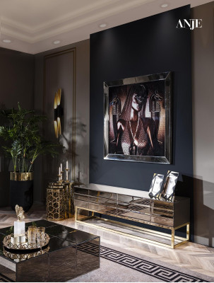 Conjunto de sofás lujoso RTV soporte de TV sofá de tres plazas sillón sofás modernos nuevos