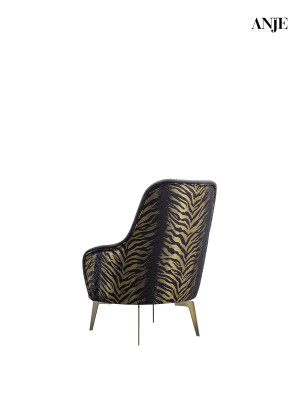 Sillón moderno de acero inoxidable Comfort individual para muebles de sala
