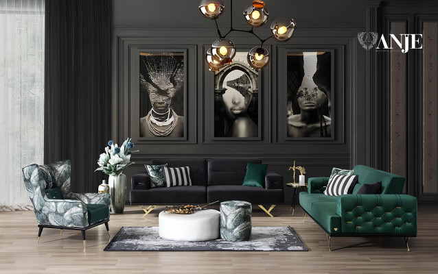 Lujoso mesa de café muebles de sala