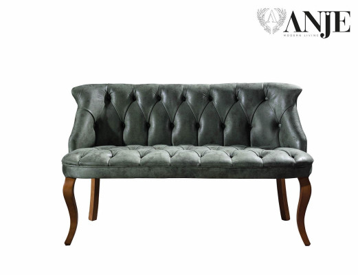 Sofá Chesterfield moderno de ecopiel, muebles, sofá de dos plazas, sillón de estilo