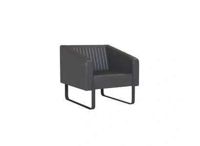Sillón moderno tapizado para una persona