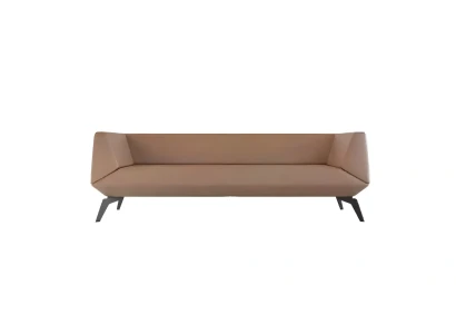 Sofá moderno para la sala, de madera, 3 plazas