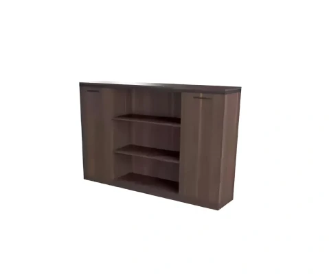 Muebles de oficina, estantería, armario, mesas, moderno, 4 piezas