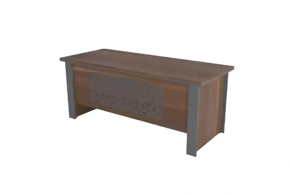 Moderno escritorio de diseño lujoso en madera maciza