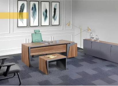 Escritorio de diseño en madera