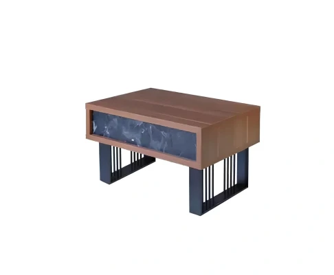 Conjunto de muebles de oficina moderno mesa mesa baja armario