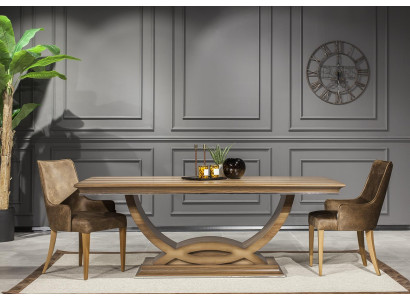 Juego de comedor de lujo mesa 4x sillas con buffet regulador 5 piezas