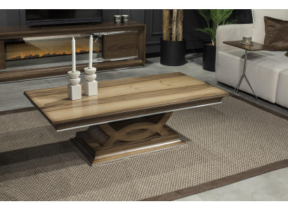 Mesa de sofá con columnas