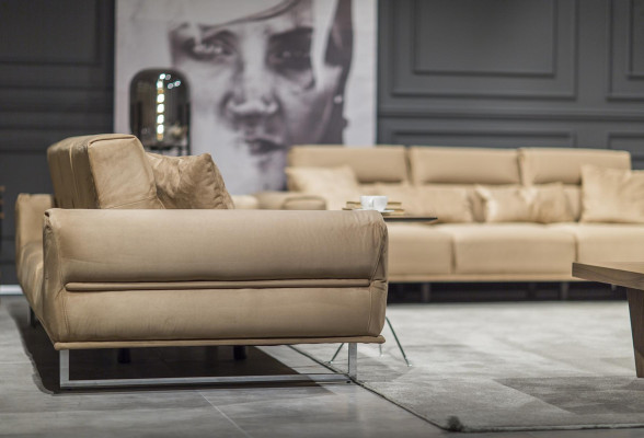 Juego de muebles de sofá 3+1 plazas con mesa