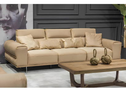 Juego de muebles de sofá 3+1 plazas con mesa