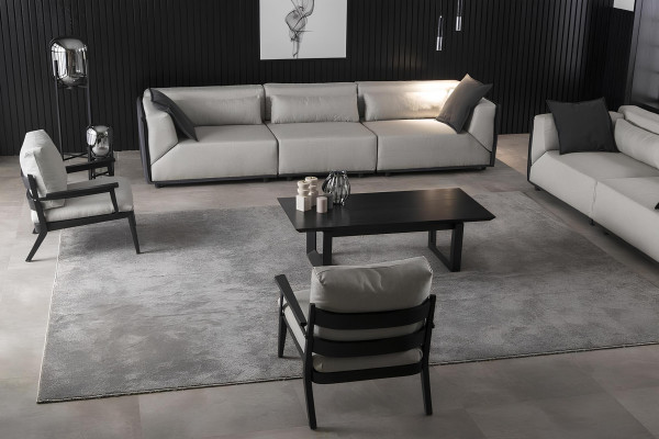 Canapé de lujo, canapé de hotel de calidad 3211 mesa