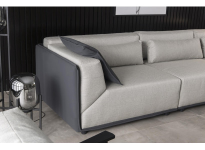 Juego de sofá 3+1 plazas Poltrona Mobili Sala de estar Sofá 2 piezas Nuevo