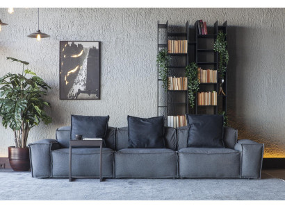Sofá acogedor para la sala de 300 cm Gran sofá acolchado