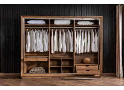 Armario con 6 puertas para el dormitorio