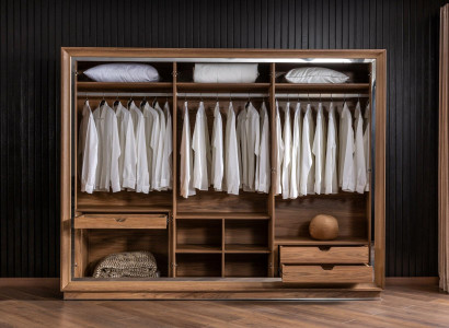 Armario con 6 puertas para el dormitorio