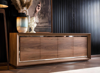 Conjunto de muebles para comedor con mesa y sillas