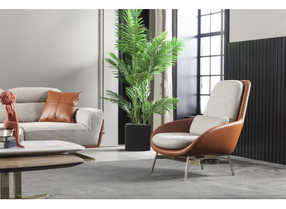 Sillón club marrón