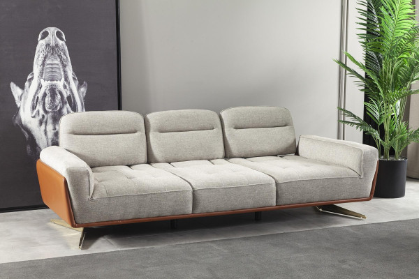 Sofá cómodo para la sala 260cm Sofá grande