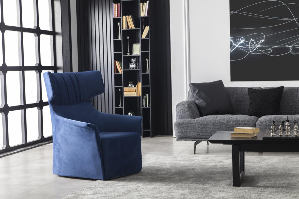 Sillón de lujo moderno para una persona