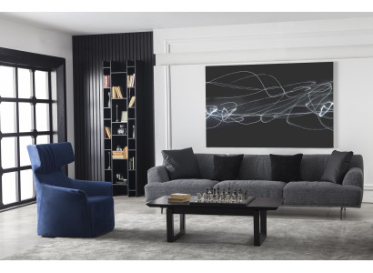 Sillón de lujo moderno para una persona