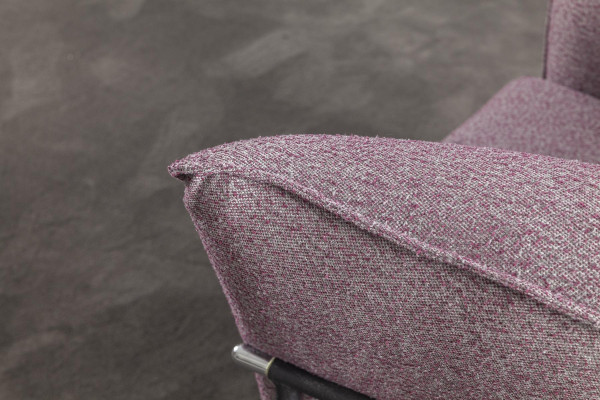 Sofá de 3+1 plazas en moderno diseño italiano gris