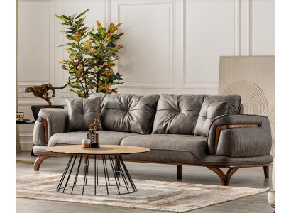 Sofá cómodo Big Sofa muebles elegantes sala de estar sofá de tres plazas