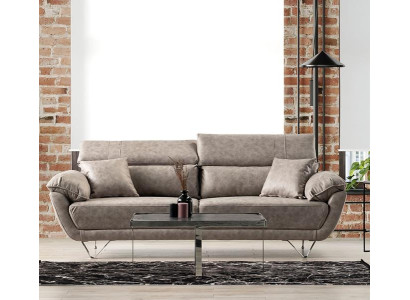 Sofá moderno de tres plazas Comfort Sofá acogedor de tres plazas Sofá de salón