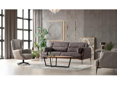 Sofá esquinero acogedor 3+1 sofá de relax