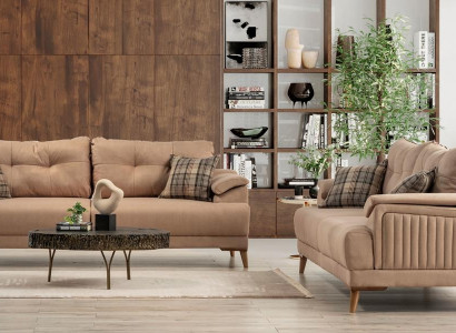 Cómodo sofá de 3 plazas con diseño elegante para cualquier sala de estar