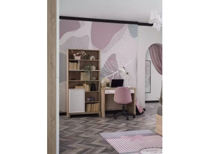 Juego de muebles para niños habitación rosa 8 piezas
