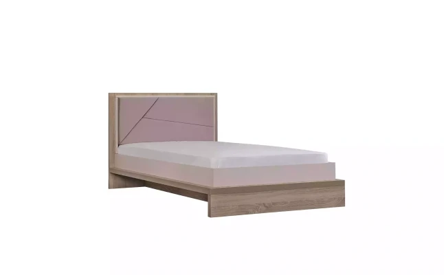 Moderno mueble de cama rosa para niños