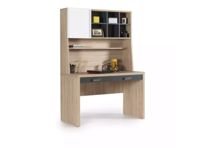 Juego de muebles para niños cama habitación infantil gris 8 piezas