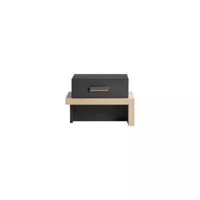 Mesa de noche mesa de teléfono habitación infantil mesa de madera gris