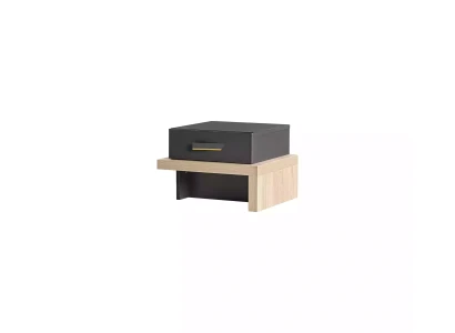 Mesa de noche mesa de teléfono habitación infantil mesa de madera gris