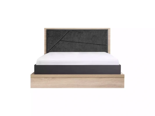 Nuevo armario de madera gris para niños para una habitación de adolescente