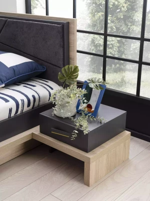 Juego de muebles infantiles de 7 piezas gris