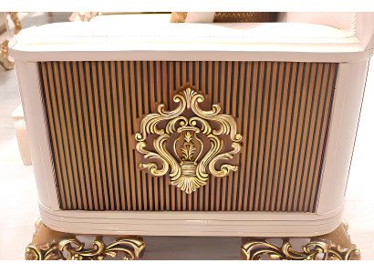 Conjunto de salón lujoso Exquisiten 2 sofás y sillón de diseño