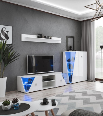 Mueble moderno para sala con soporte para TV, nuevo